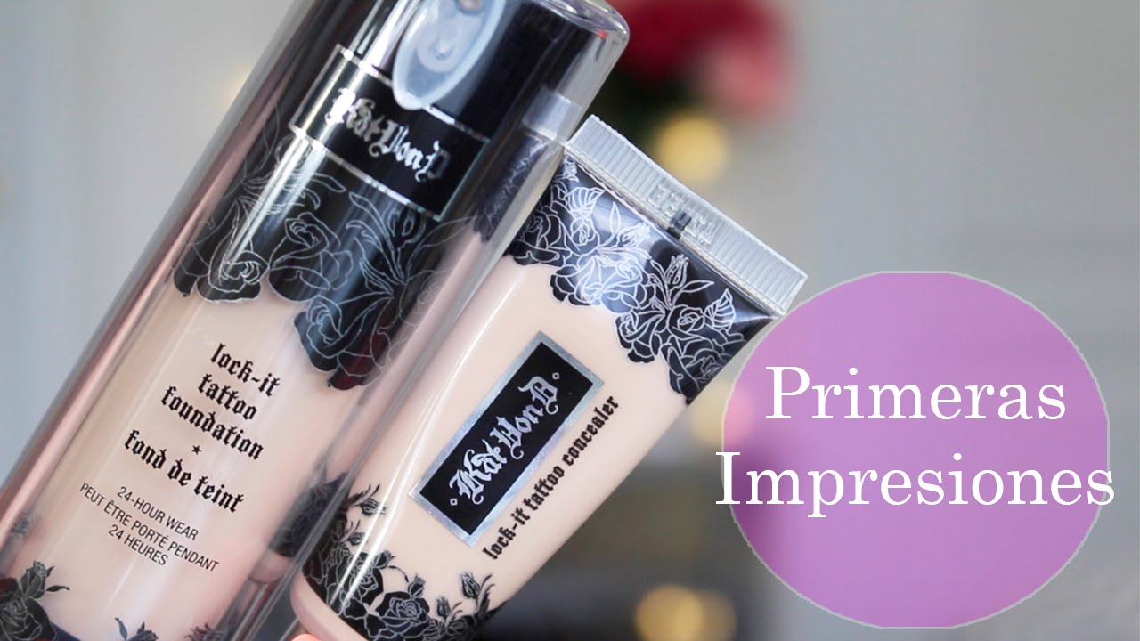 Kat Von D Lock It Tattoo Foundation/Concealer | Primeras Impresiones
