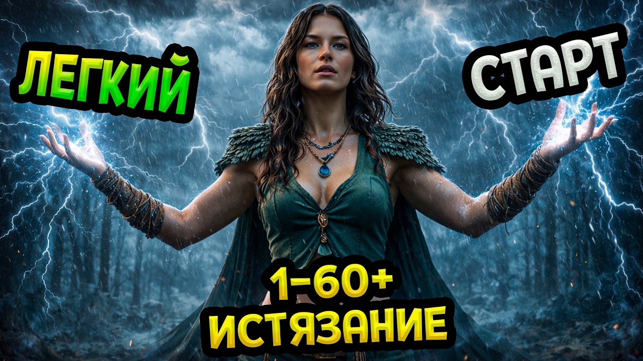 Diablo 4 &ndash; Друид  Билд Грозовой шторм (Гайд) | Сезон 11 | Легкий старт