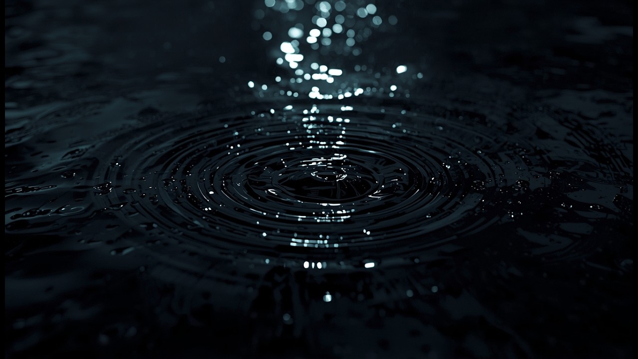 Rain Sounds by the River for Relaxation and Sleep