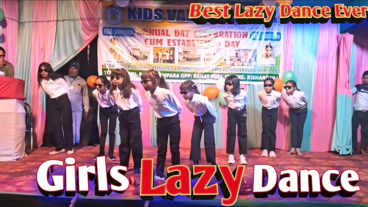 Best Lazy Dance Ever 😍😱😎 | You must watch Kids Valley School✨ @mastikipathshala1M #lazydance #girl
