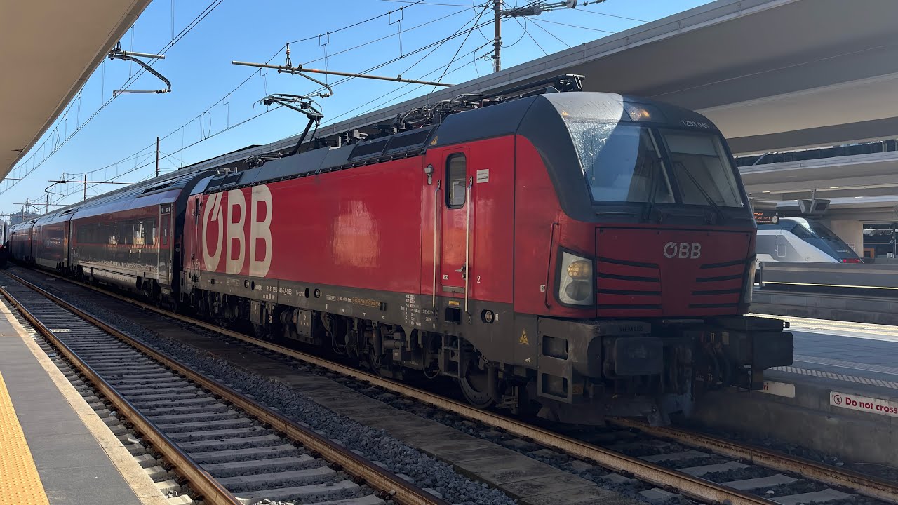 Trains at Bologna Centrale Station (4K) 19-09-25