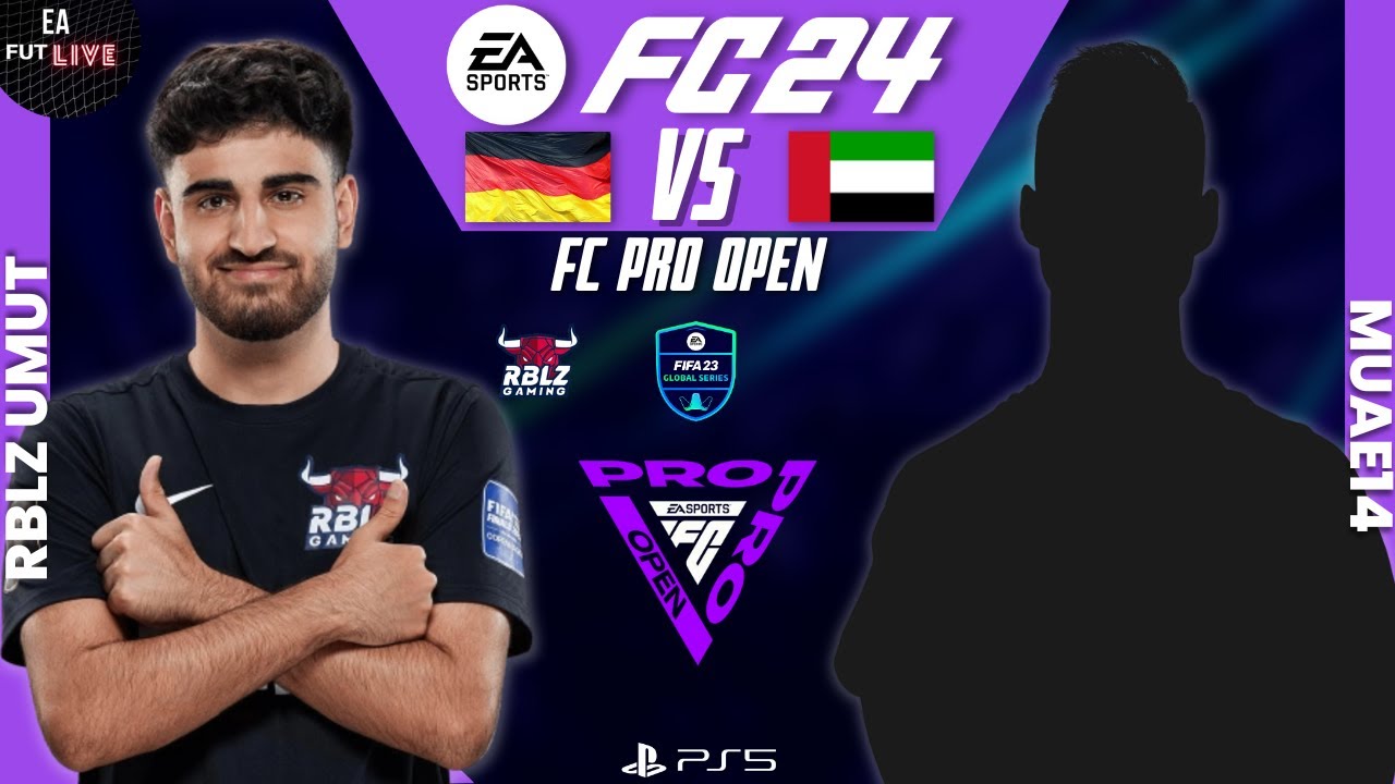 RBLZ UMUT VS MUAE14 | FC 24 PRO OPEN GLOBAL QUALIFIER DAY 1 - PRO VS PRO