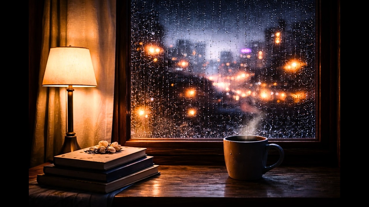Rain Outside the Window 🌧️ | Night Lofi to Unwind