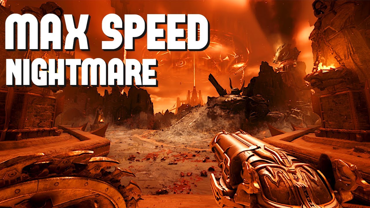 DOOM: The Dark Ages MAX 150% Speed Nightmare Gameplay in Hell
