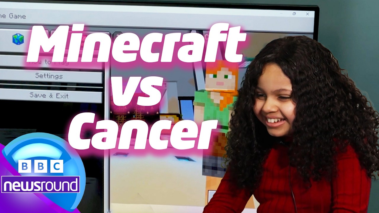 How an NHS Hospital Uses Minecraft to Help Kids with Cancer | Newsround | News For Kids