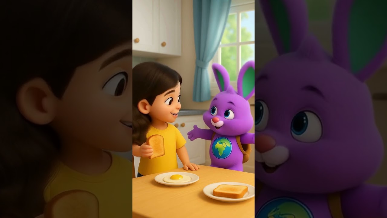 L&uuml;l&uuml; ve Pufi İle  İngilizce &Ouml;ğreniyoruz. 🥛🍞 | Eğitici &Ccedil;izgi Film / 1. B&ouml;l&uuml;m #okul&ouml;ncesi  #&ccedil;ocuk