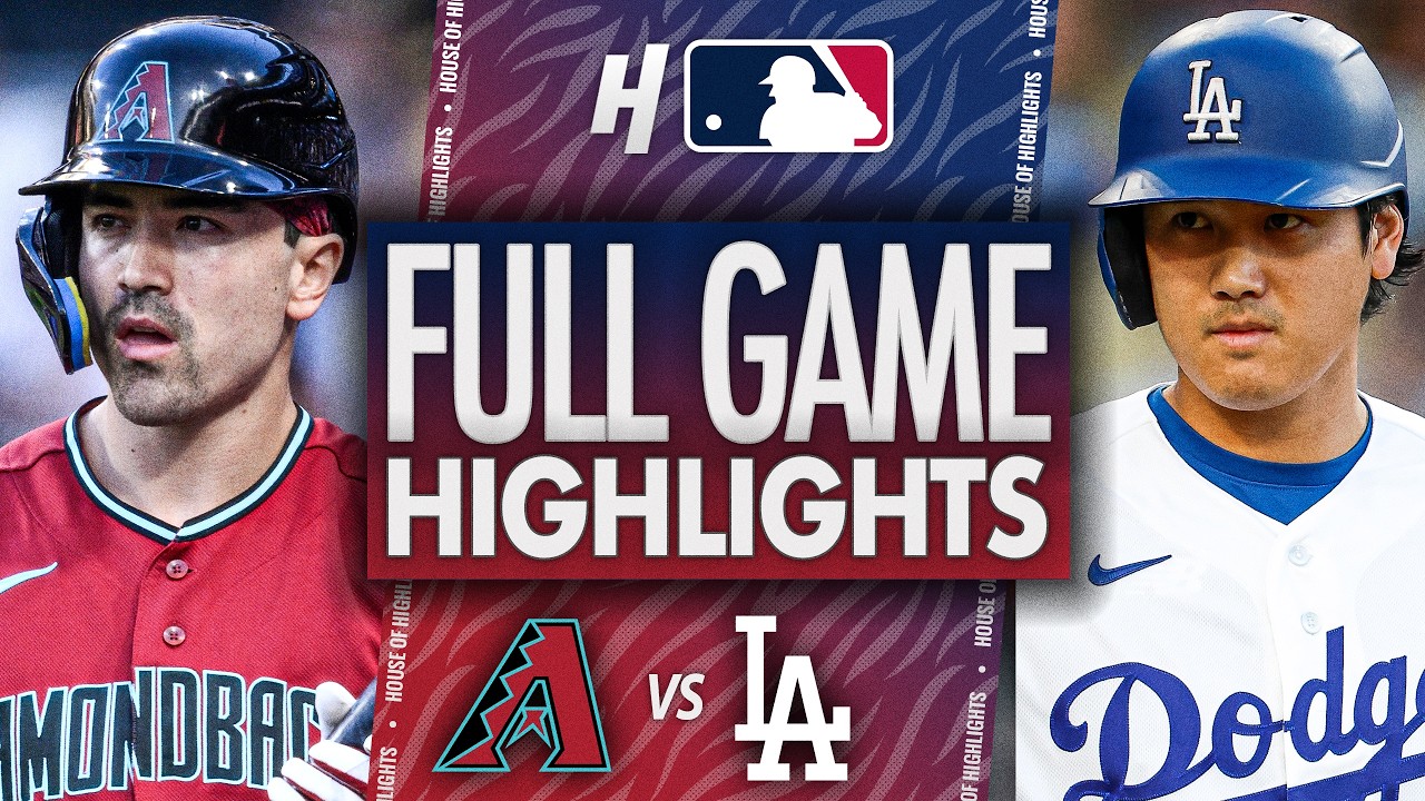 Arizona Diamondbacks против Los Angeles Dodgers &mdash; ЛУЧШИЕ МОМЕНТЫ МАТЧА 🔥 10 июля 2026 г. Сезон MLB