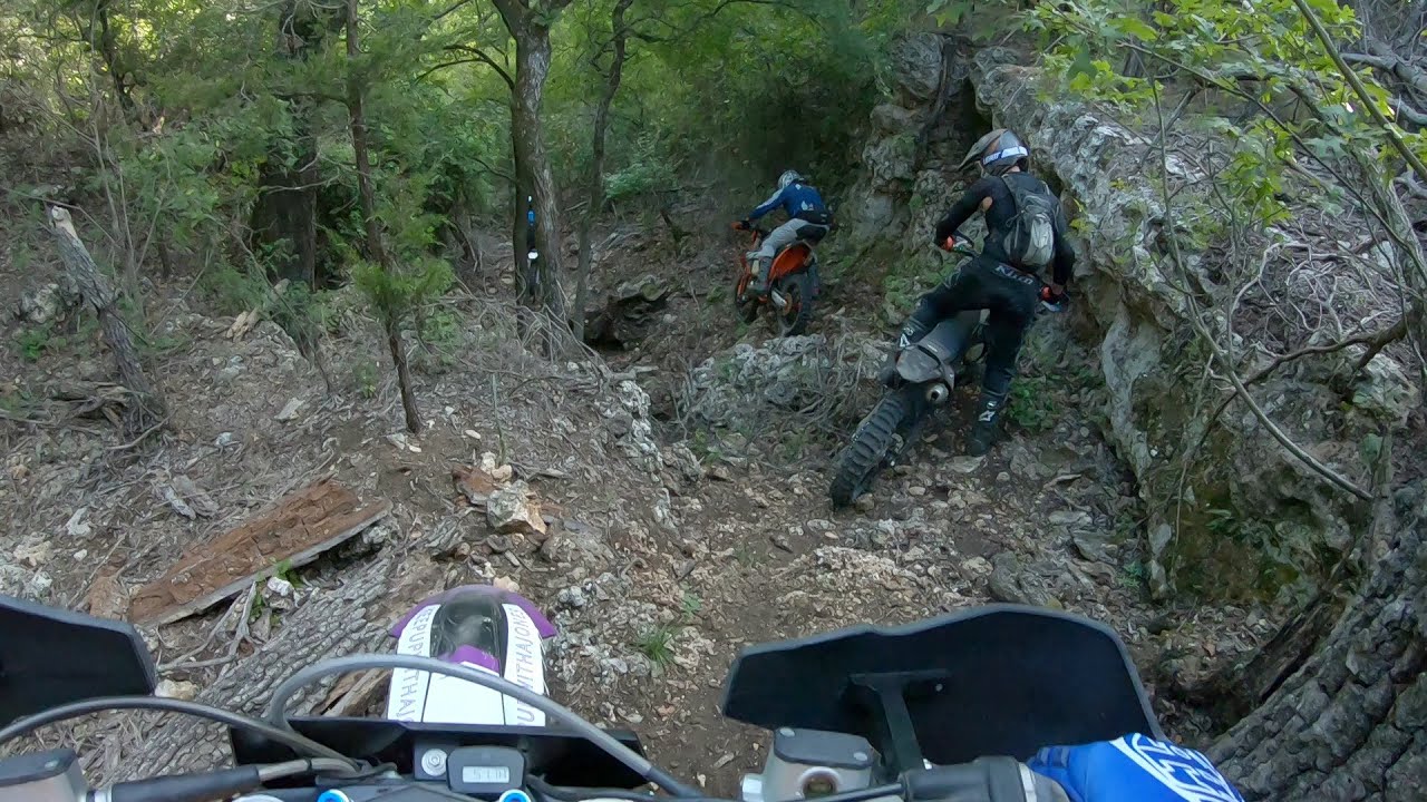 Gnarly enduro at Central Texas Off Road on the KTM 300 XC