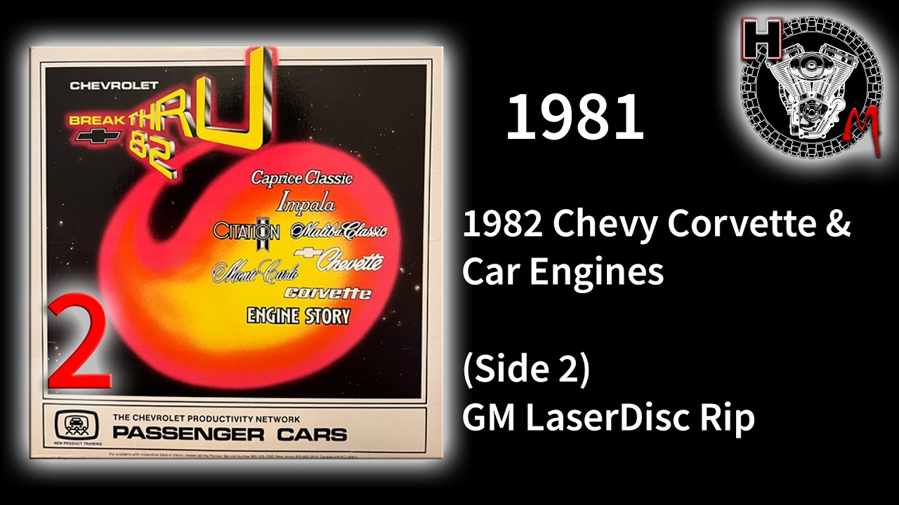 1982 Chevrolet Corvette & Car Engines (Side 2)