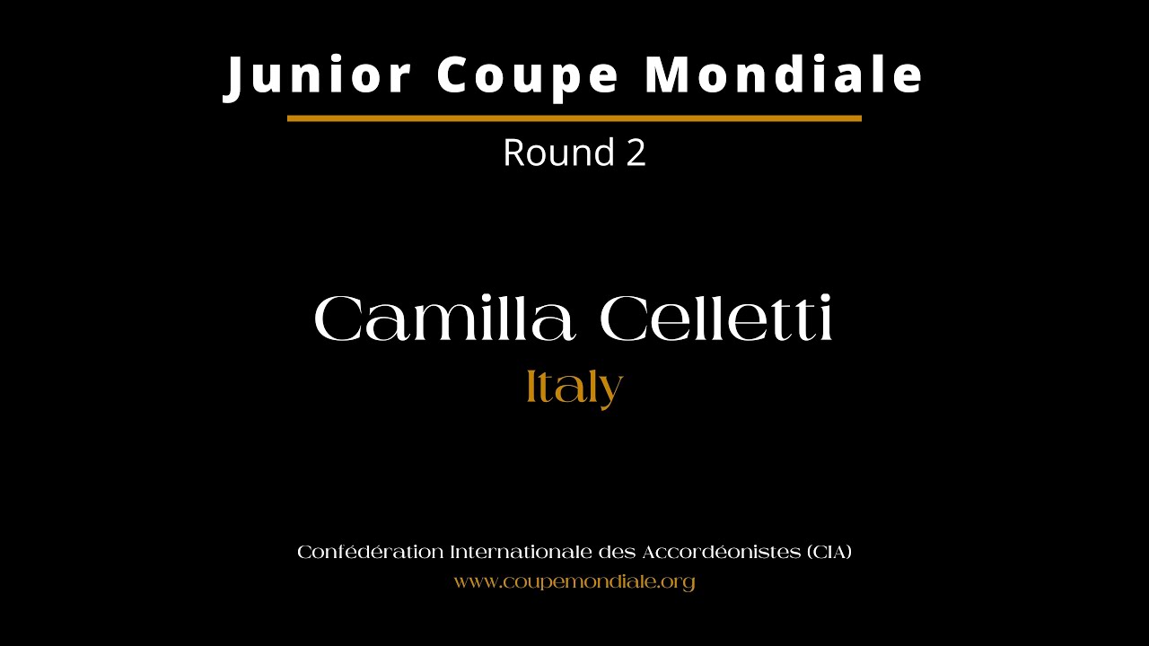 Camilla Celletti - Italy - Junior Coupe Mondiale 2024 - Round 2