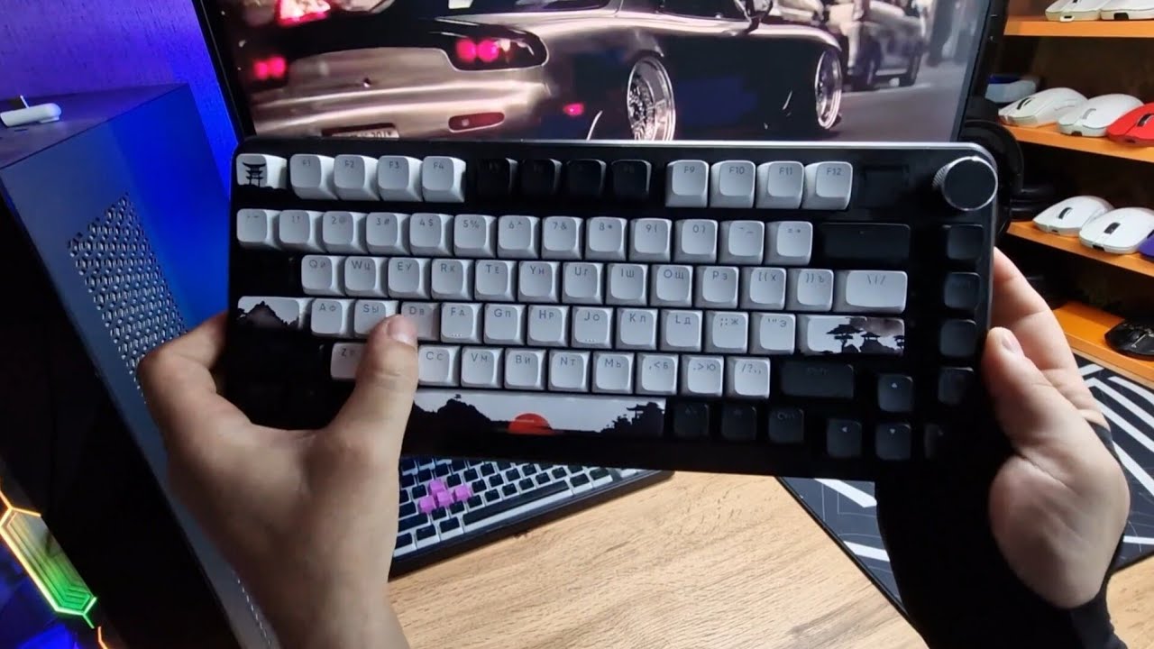 XDA Keycaps - Side Engraving Symbols, front-facing, ak820max he, xda кейкапы, фронтальные символы.