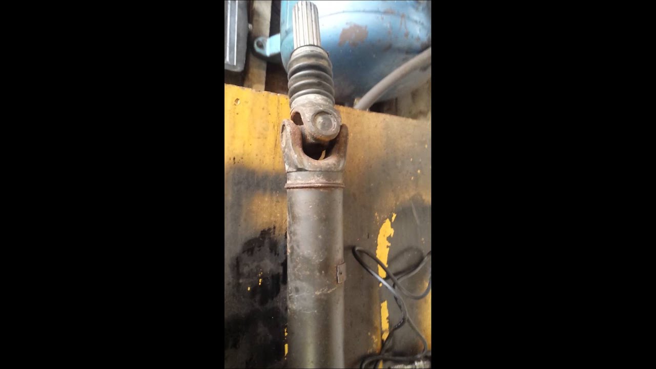 Dodge Sprinter van drive shaft rebuild at home
