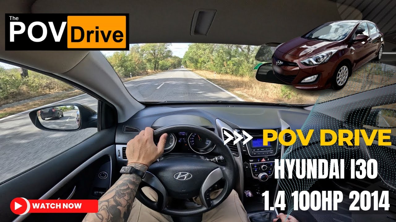 2014 Hyundai I30 1.4 100hp Hatchback | POV Test Drive