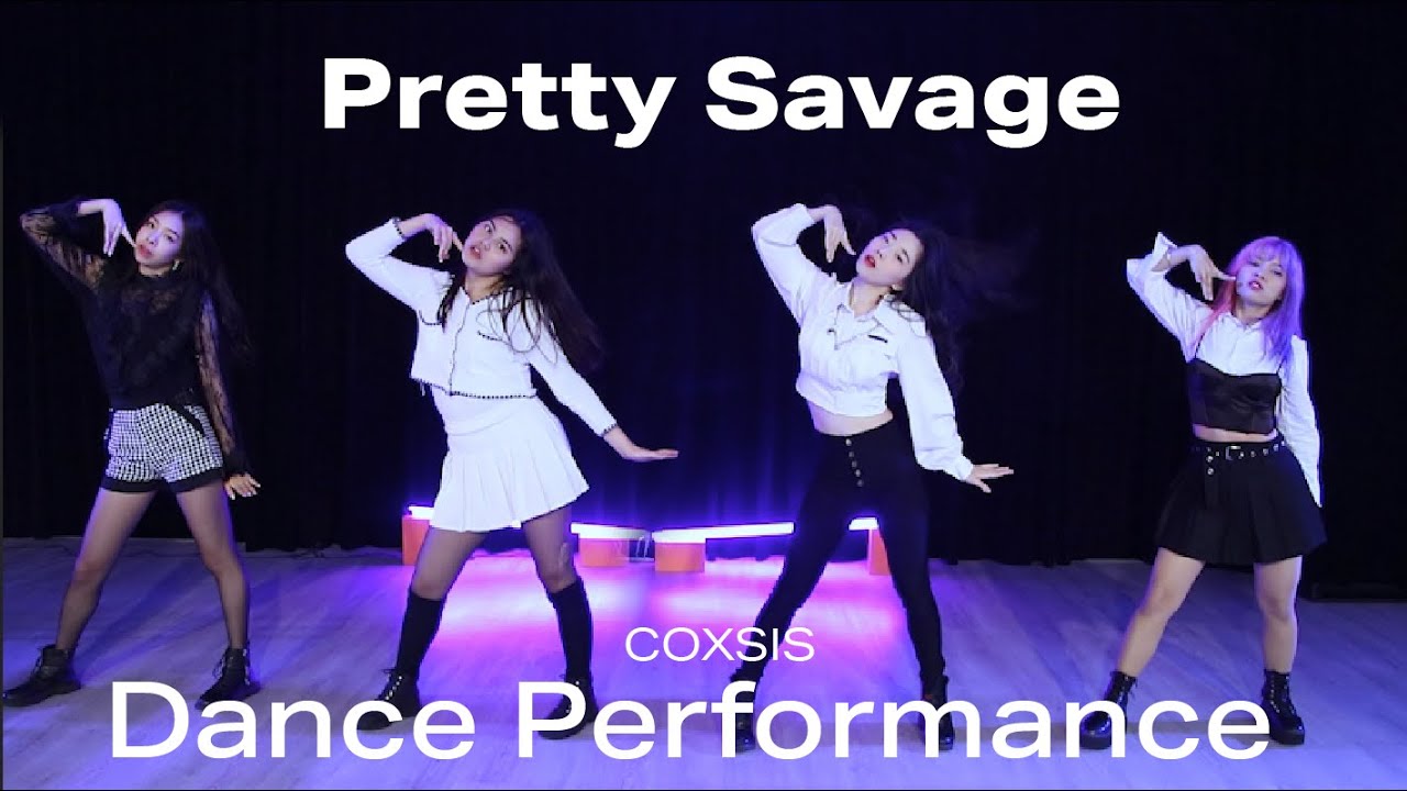 BLACKPINK - Pretty Savage (The Late Late Show | Dance Performance | Mirror Ver.) cover by COXSIS