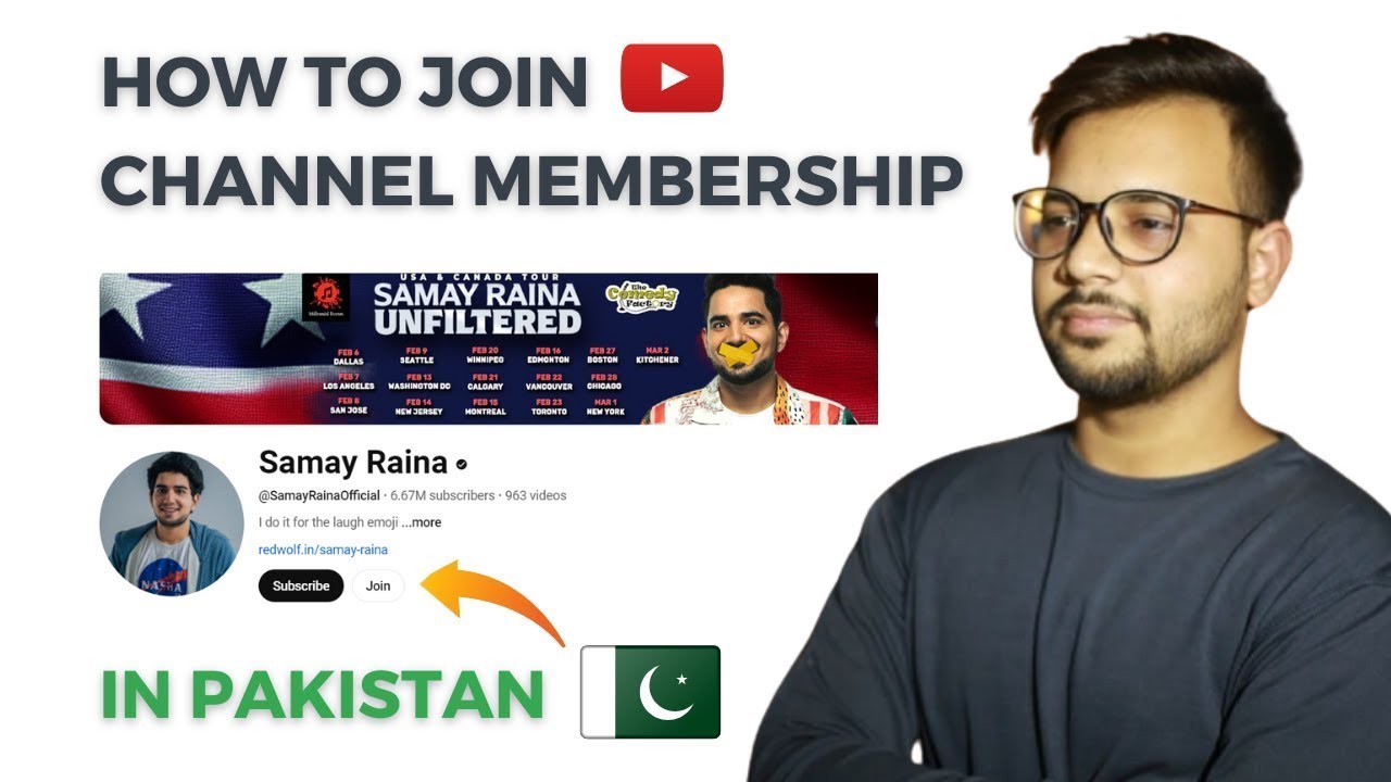 How to Join YouTube Channel Membership in Pakistan 💻 | Watch Members Only Videos 🔑 | Urdu/Hindi 🇵🇰
