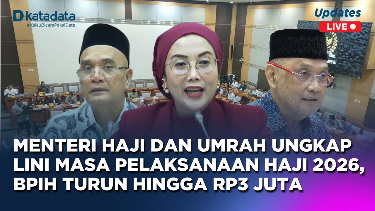 [LIVE] Komisi VIII DPR RI Raker Dengan Menteri Haji dan Umrah RI