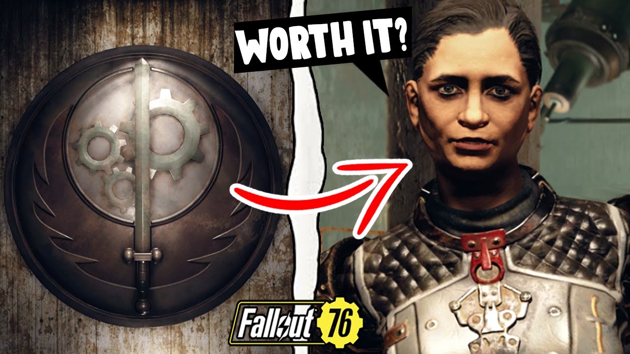 Fallout 76 — Что произойдёт, если в конце вы встанете на сторону паладина Рахмани? (Концовка DLC ...
