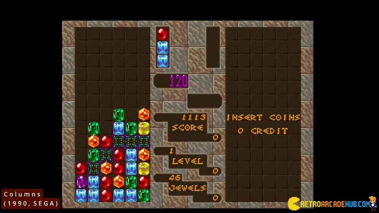 Columns (1990, SEGA) for ARCADE