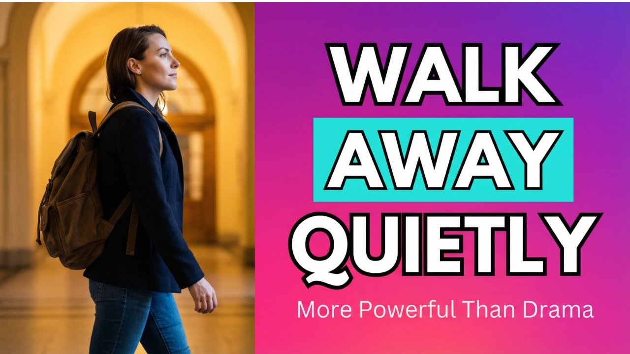 Why Walking Away Quietly is More Powerful Than Drama