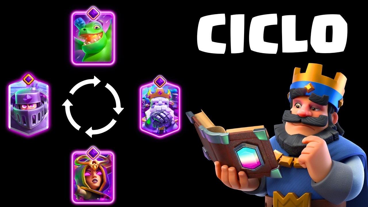 Como CONTAR o CICLO de cartas do seu adversário no Clash Royale