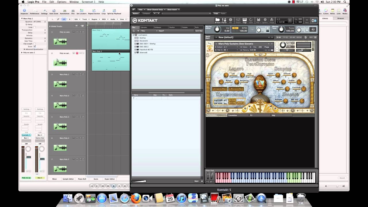 Soundiron - Mars Symphonic Men's Choir - Poly-Sustains Tutorial by Oliver Codd