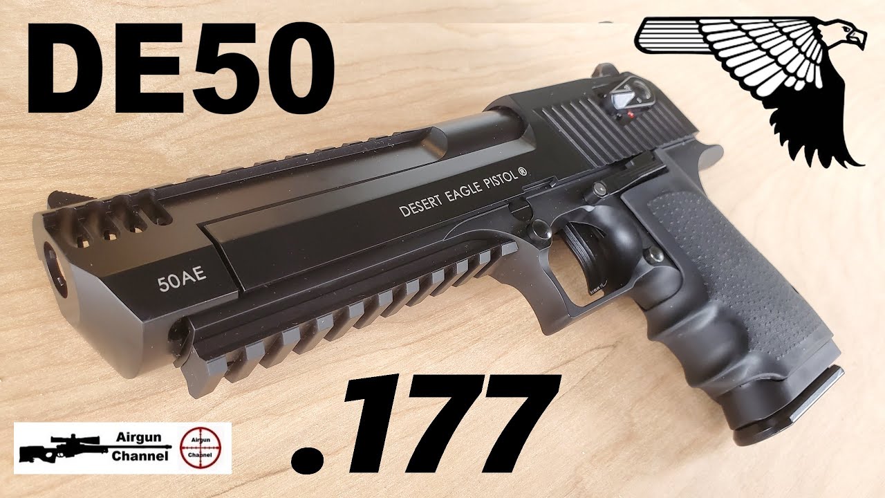 Desert Eagle (L6) 50EA калибра .177 (цельнометаллический со свободным затвором), полуавтоматическ...