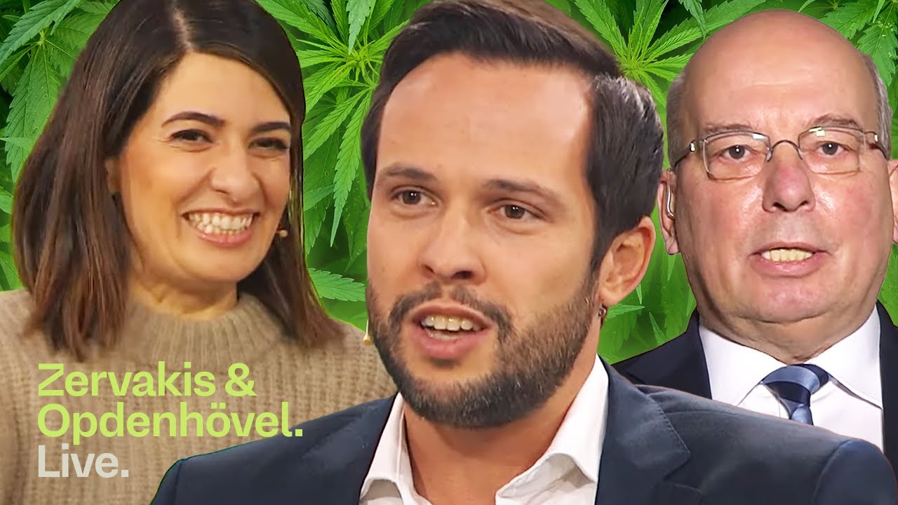 Diskussion um Cannabis - ist die Legalisierung sinnvoll? | Zervakis & Opdenhövel. Live.