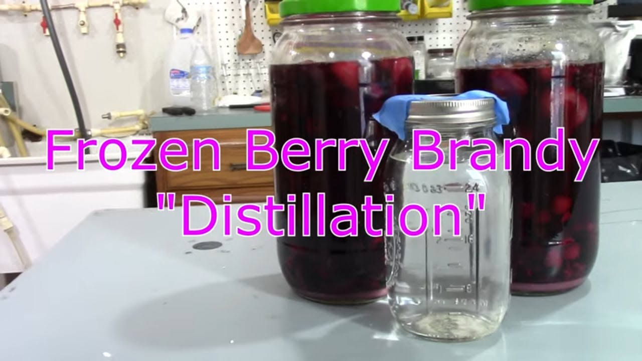E149 Frozen Berry Brandy part 3 Distillation