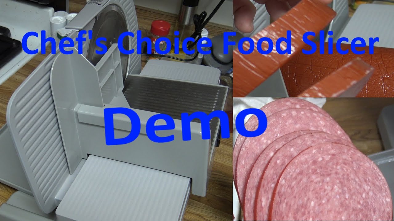 (491) Chef's Choice Meat Slicer Demo