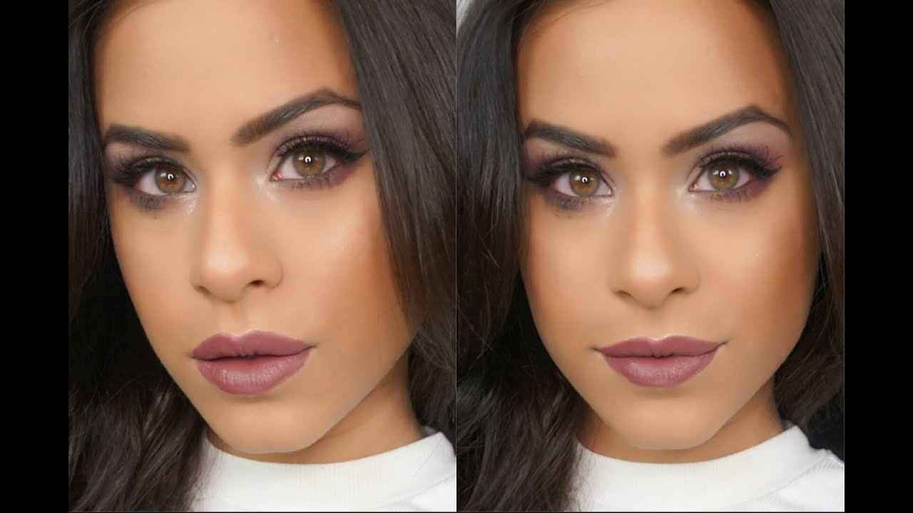 Purple Mauve Makeup Tutorial | Carli Bybel Palette