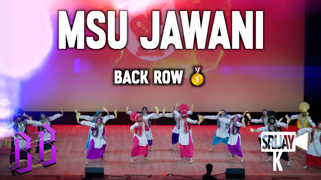 [1st Place] MSU Jawani | Bhangra Blowout 2025 [Back Row]