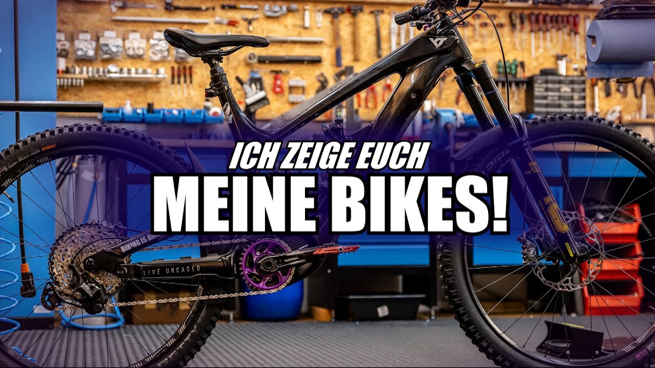 ICH ZEIGE EUCH MEINE BIKES🔥🚀 YT DECOY | BIKING IS AWESOME