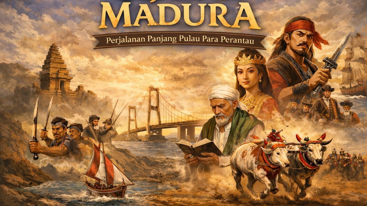 SEJARAH MADURA | Asal Usul, Perjuangan, dan Identitas Budaya