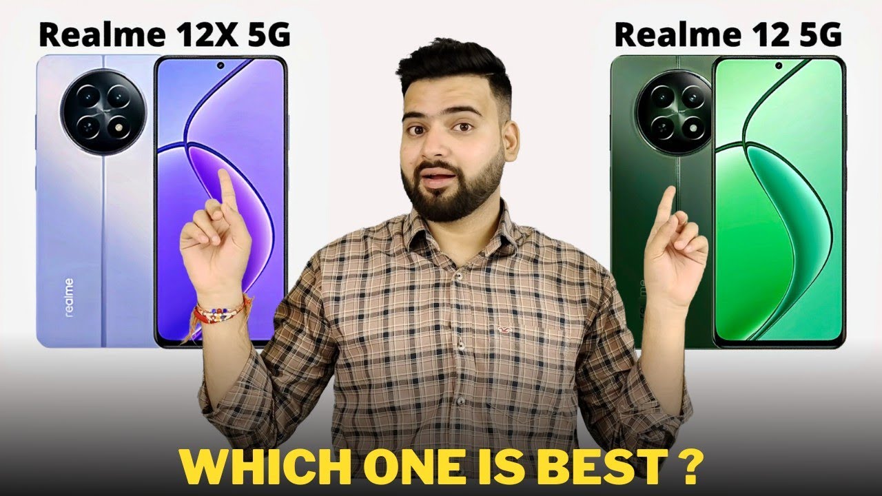 Realme 12x 5G vs Realme 12 5G- Full Comparison | Should I buy Realme 12x 5G ??🤔