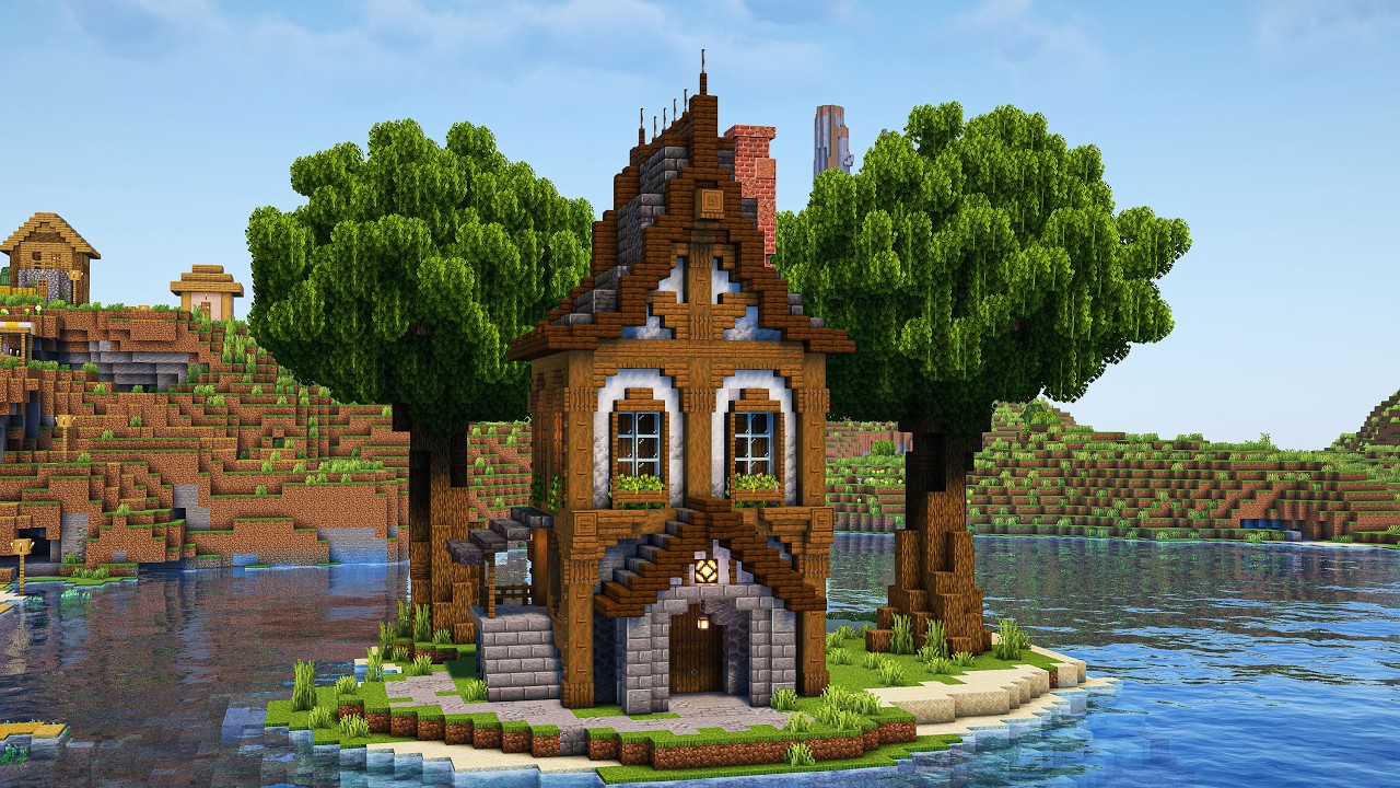 Minecraft | How to Build a Cozy Starter House &ndash; Tutorial (With Interior)!