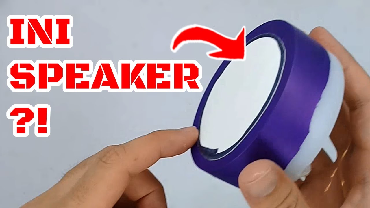 Eksperimen Membuat Speaker Dari Nol