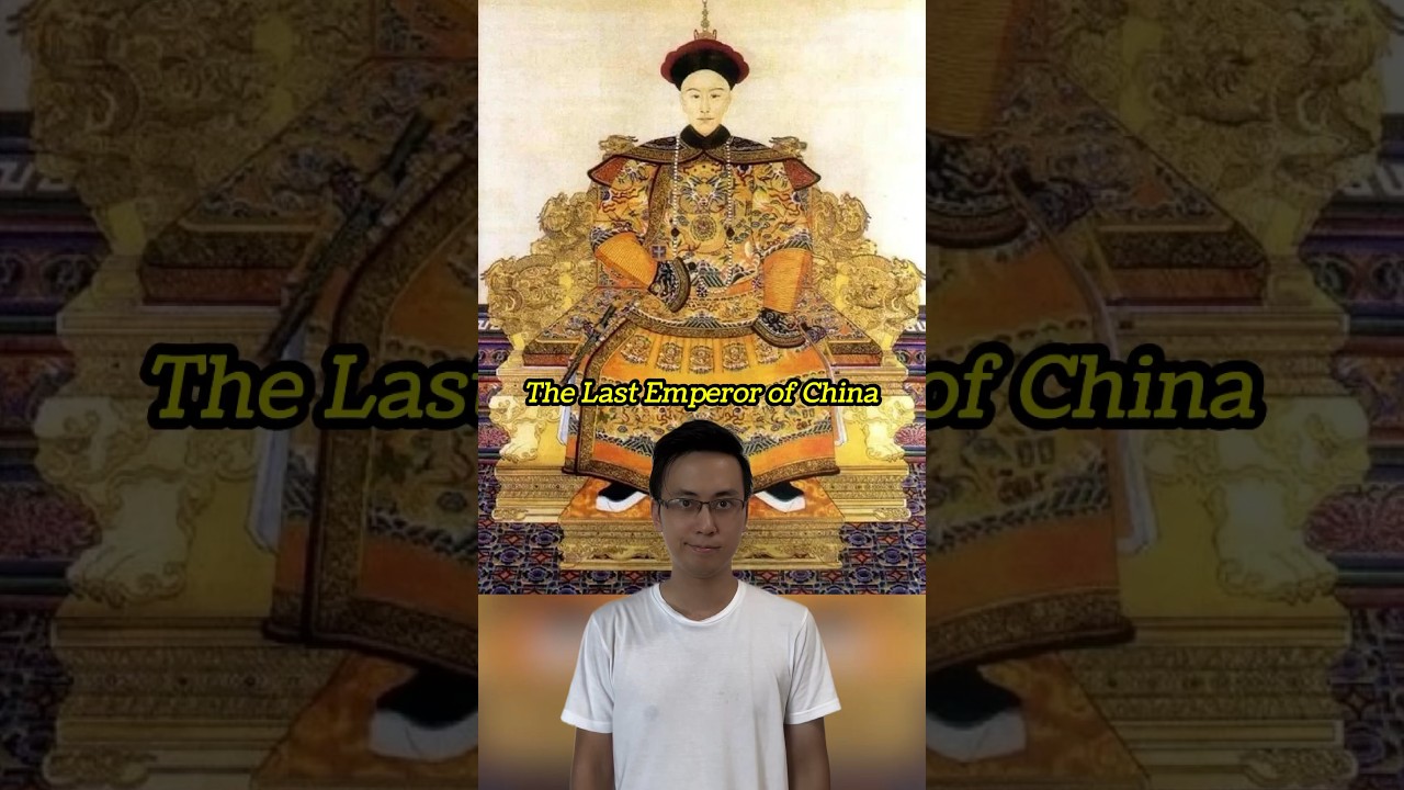 The Last Emperor of China #chinesehistory #emperor #coolfacts #forbiddencity #history #qingdynasty