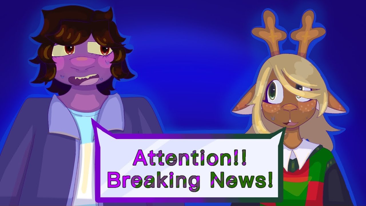 Attention Breaking News!! Animation meme |ShroomsArt
