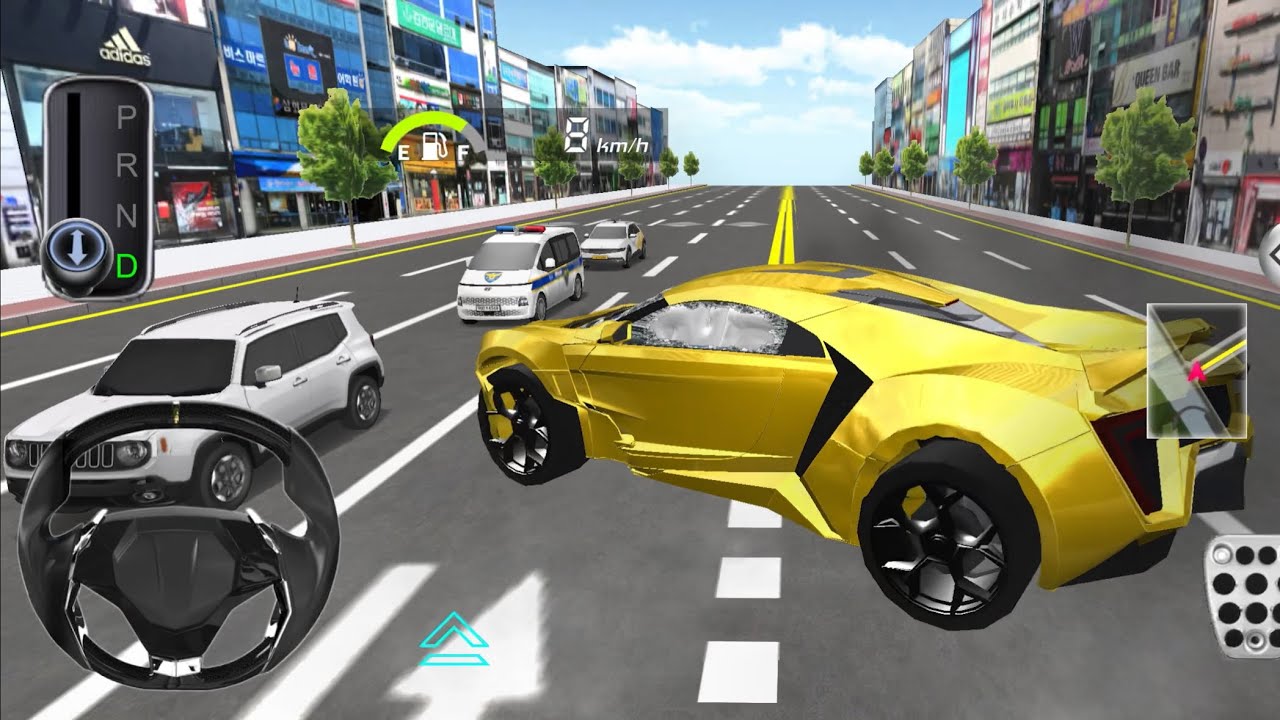 New Golden Flying Car - 3D Driving Class 2026 - Android GamePlayCar Game