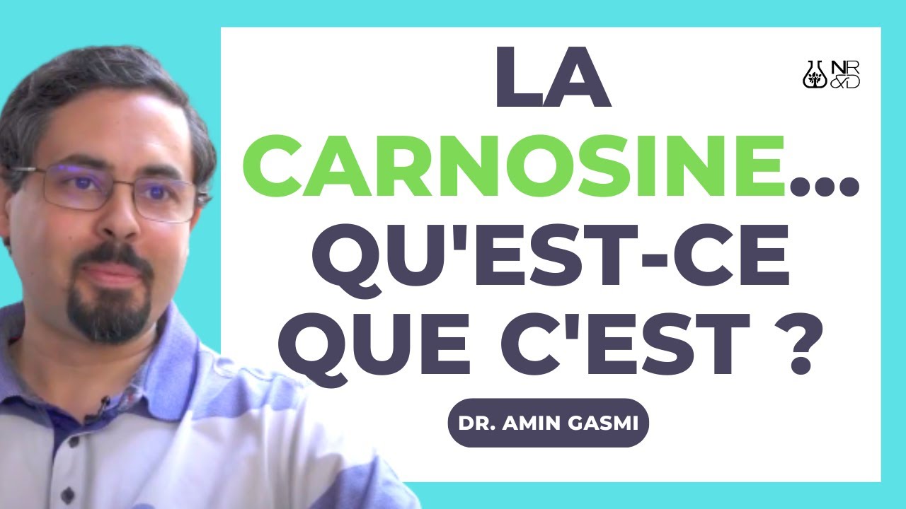 Carnosine : compliment alimentaire anti-age