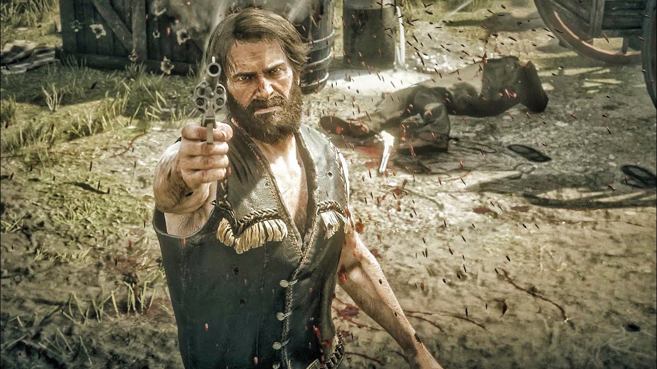 RDR2 - THIS IS WHY I LIKE SAWED-OFF SHOTGUN🔥#reddeadredemtion2 #reddeadcommunity #arthurmorgan #rdr2