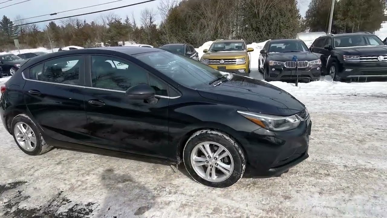 2018 CHEVY CRUZE 105KM CERTIFIED PATTERSON AUTO