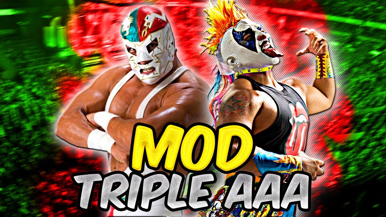 EL MEJOR MOD de Wrestling Revolution Triple AAA 🔥