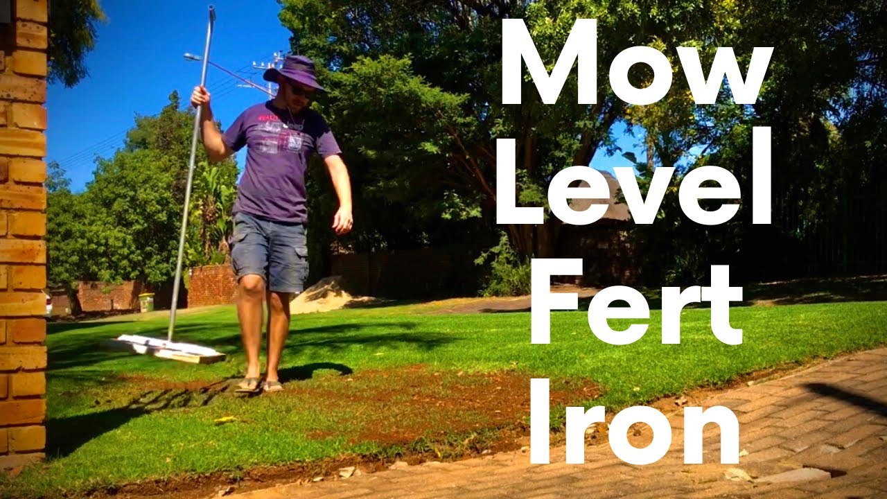 Rotary mow/ /Lawn Leveling/ /Fert/ /Liquid Iron