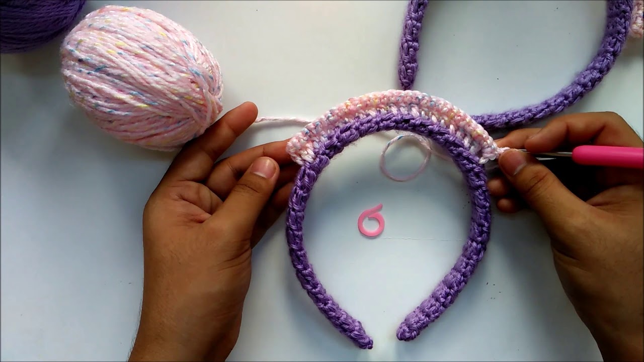 Crochet Crown Headband Pattern