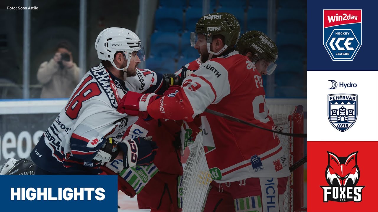 ICE: Hydro Fehervar AV 19 vs. HCB Südtirol Alperia | Highlights