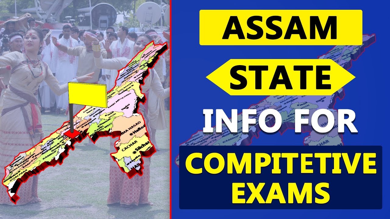 Assam State Information Details for Competitive Exams | GK | Quiz | Indian States Info 04