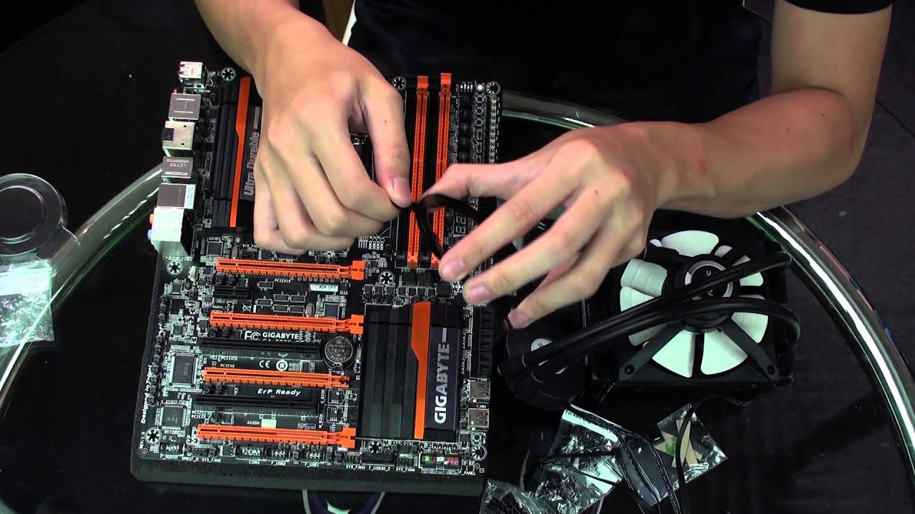 Antec K&uuml;hler H2O 650 WaterCooling Installation
