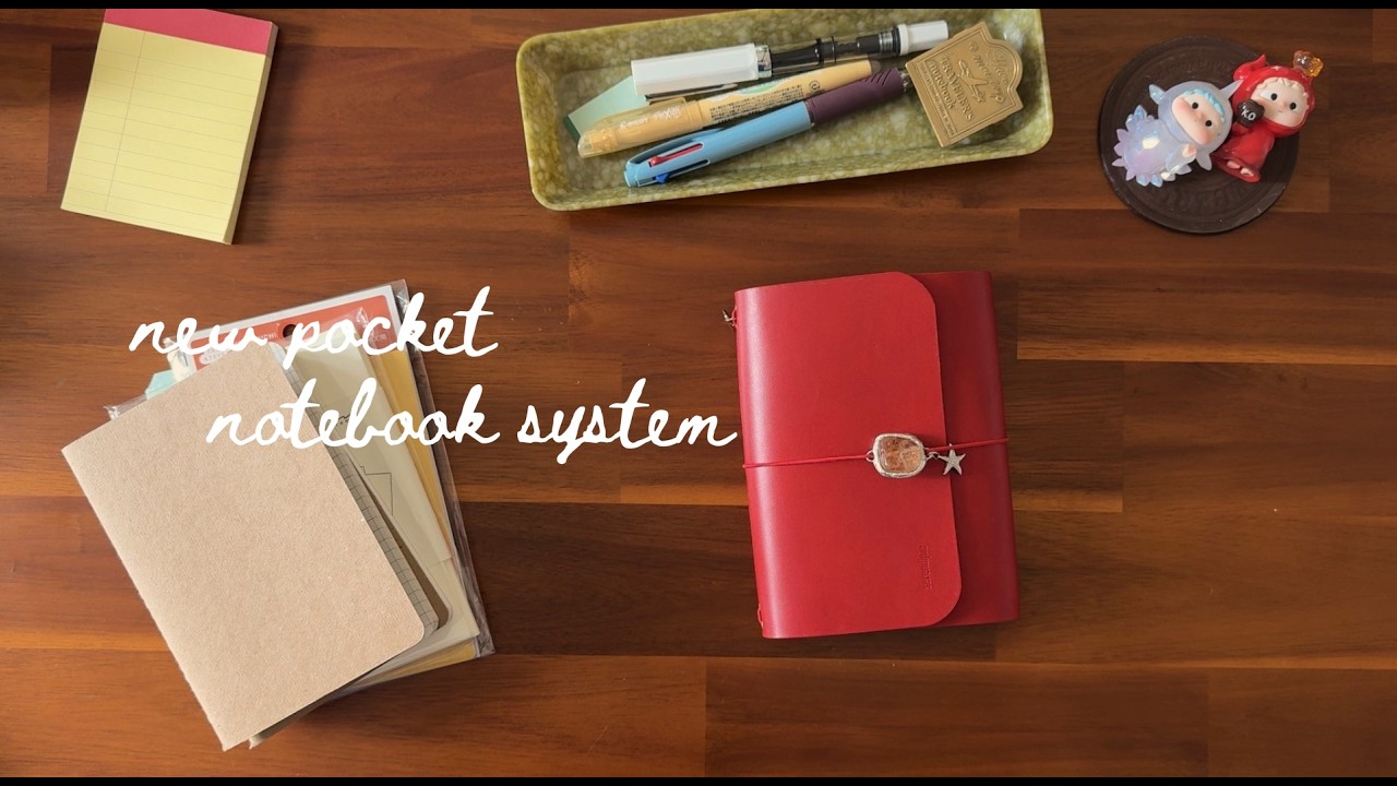 new pocket notebook setup | âme objects