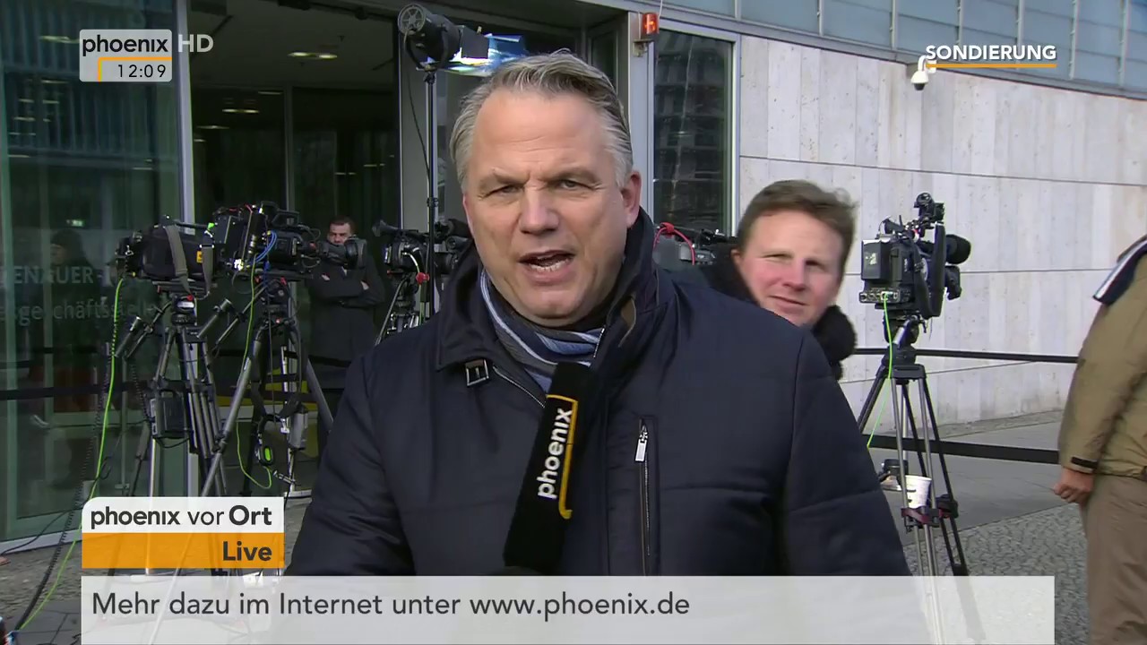 Gerd-Joachim von Fallois mit einem Statement von Peter Altmaier am 10.01.18